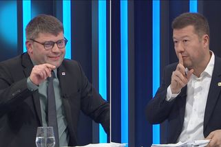 Hádka o Trumpa: Vydržíte být tiše? zlobil se Okamura. Nedělejte na mě pššt, reagoval Jakob