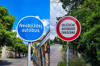 Je příkaz totéž co zákaz? Jak se vyznat v objíždění autobusu na zastávce