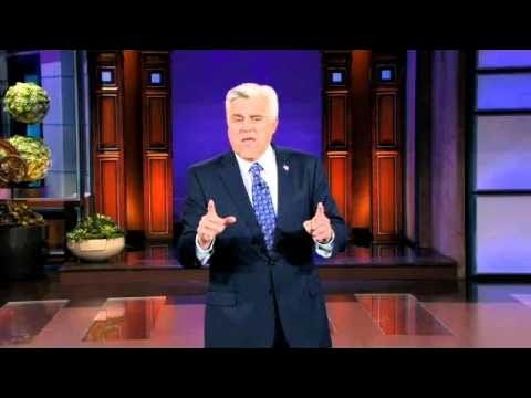 Václav Klaus a pero v The Tonight Show with Jay Leno