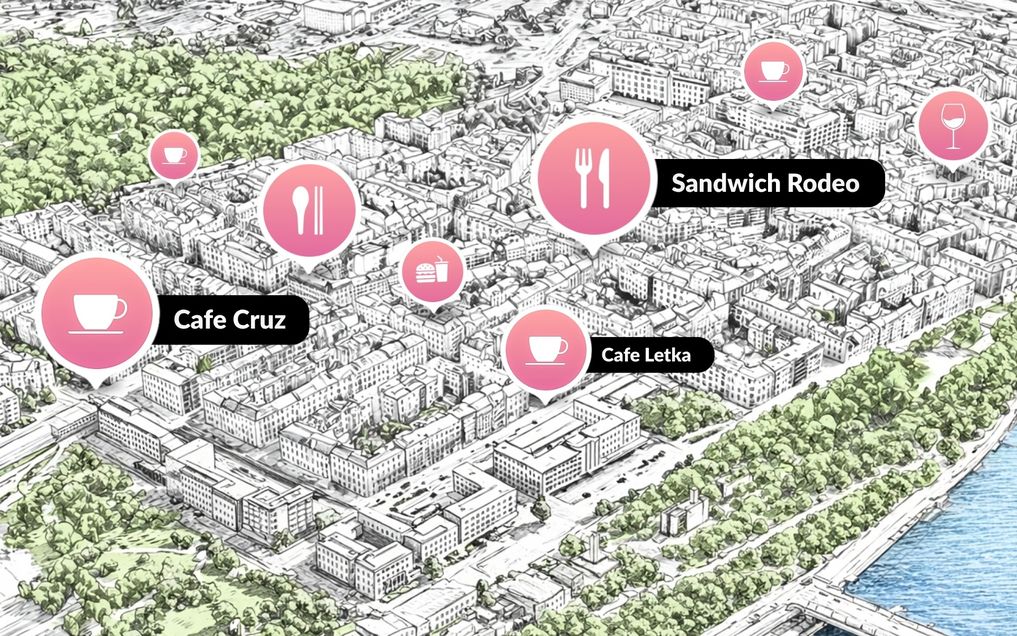 Gastroprůvoce po Letné. Objevte místní minipivovar, koktejl s Pikaem nebo hospodu jako z Ósaky