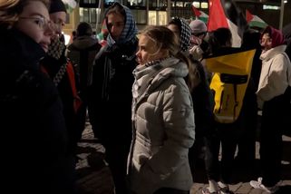 Greta Thunbergová protestovala v Lipsku proti Izraeli - Novinky