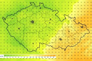 Víkendové počasí rozdělí Česko. Někde bude až 20 stupňů, někde nasněží - Novinky