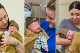 „To už není vlastenectví, to je idiotismus.“ Rusové oblékají do vojenských uniforem už i miminka v porodnicích - Novinky