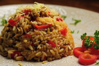 Paprikové rizoto s mletým masem z jedné pánve – rychlá večeře | Vaříme s Kubíčkem