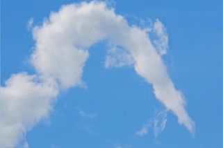 Oblohu na Plzeňsku ozdobila vzácná oblačná podkova - Novinky