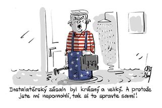 KEMEL: Instalatér Trump - Novinky