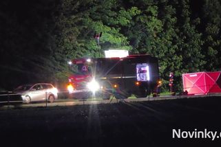 Devatenáctiletý řidič srazil u Českého Krumlova chodce v tmavém oblečení, ten zemřel - Novinky