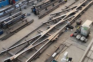 Prostějovská výhybkárna dokončila kolejovou harfu pro německé Brémy - Novinky