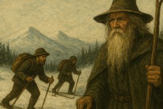 Krkonošské pašeráctví. Krakonoš a lyžníci - Médium.cz