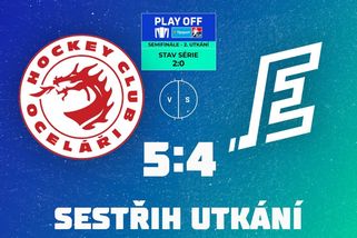 Videomomenty. Energie hostí Třinec. Na domácím ledě zabojuje o první bod v sérii - Sport.cz