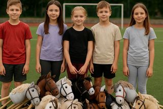 Hobby horsing: sport, kde děti cválají na koních z látky - Médium.cz
