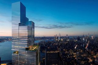 World Trade Center zničené teroristy 11. září 2001 vstává z popela