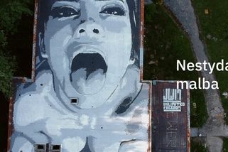 Nahá žena je vidět i z vesmíru. Takhle vzniklo největší ilegální street art v zemi | Zajímavá videa