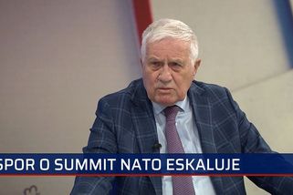 Klaus: Pavel nemá žádný nárok jet na summit NATO. Vláda nemůže jen sklapnout podpatky | CNN Prima News