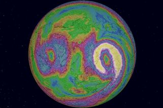 Polární vír čeká rozpad, může změnit průběh jara - Novinky