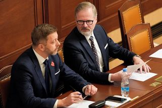 Fiala a Rakušan si užili nejen společnou večeři