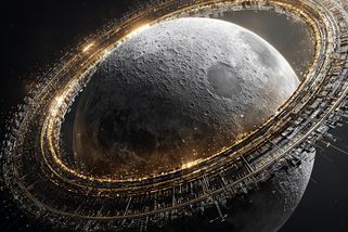 Japonsko plánuje obtočit Měsíc solárním prstencem. Má natrvalo vyřešit energetickou krizi Země - Médium.cz