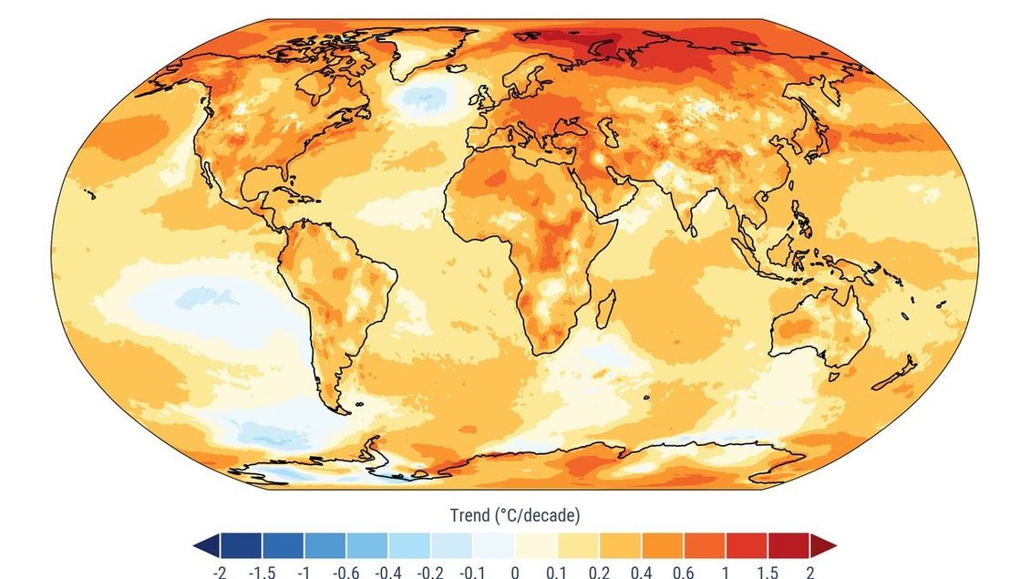 Evropa se otepluje rychleji než většina světa. Může za to i čistší vzduch - Novinky