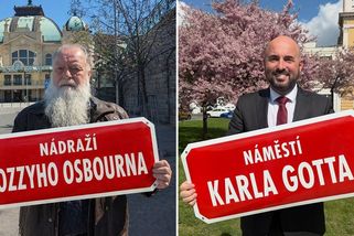 Pojmenujme nádraží v Plzni po Ozzym, reaguje senátor na Gottovo náměstí - Novinky