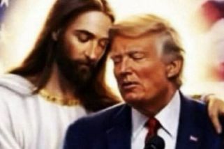 Myslím, že je to hezké. Trump nadšeně sdílel AI objetí s Ježíšem - Novinky