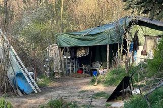 Hypotéky jsou pro slabochy. Regina z VyVolených bydlí v lese, svítí si solárem a staví umění z odpadu