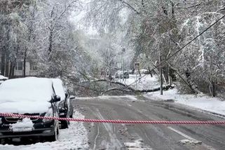 Moskvu zasáhla silná sněhová bouře - Novinky