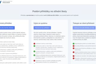Cermat spustil systém elektronických přihlášek na střední školy - Novinky