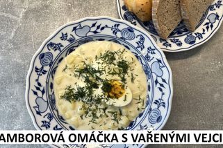 Bramborová omáčka s vejci | Dnes vaří děda