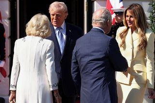 Foto: Britský král Karel III. je v USA. Trump ho přivítal v Bílém domě - Seznam Zprávy