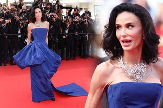 Klacík zabalený v ubrusu. Demi Moore to schytala i za poslední outfit v Cannes. Její ústa přirovnali k otvíráku na pivo - Super.cz