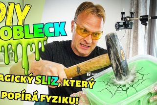 Magický sliz, který popírá fyziku! Zkusil jsem do něj praštit kladivem... | DIY & návody