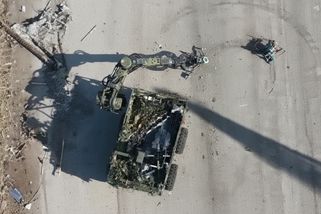 Video: Ukrajinský robot zničil ruský dron způsobem, který nikdo nečekal