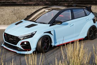 Český designér navrhl sportovní Hyundai i20 pro ty největší závodníky. Vypadá drsně, technikou oslní - Garáž.cz