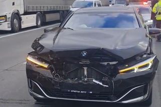 Kajínek měl nehodu na dálnici, narazili do něj policisté - Novinky