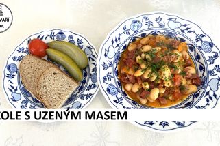 Fazole s uzeným masem | Dnes vaří děda