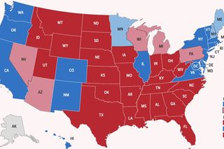 Volby v USA: Mapa s výsledky a jejich převod na volitele - Seznam Zprávy