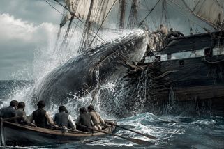 Měsíce hladovění na oceánu: když loď Essex potopila velryba, znamenalo to pro posádku peklo - Médium.cz