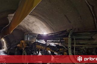 Nejdelší tunel středočeské D3 roste rychleji, než čekali. První čtvrtina je hotová