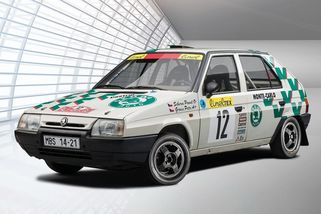 Škoda Favorit byla velmi úspěšný rallyový speciál. A přinesla novinku, kterou vídáme na sportovních škodovkách dodnes - Garáž.cz
