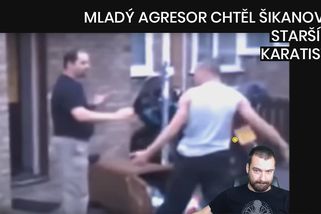 Videorozbor: Agresivní mladík chtěl šikanovat staršího karatistu, ten ho chladnokrevně uzemnil | Choketopus rozbory