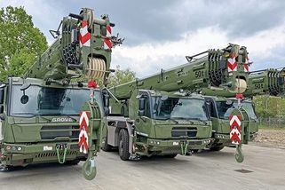 Autojeřáby Manitowoc – Grove posilují logistickou interoperabilitu AČR v rámci NATO