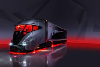 Americký Kenworth ukázal budoucnost kamionů, nový tahač připomíná spíš vlak - Novinky