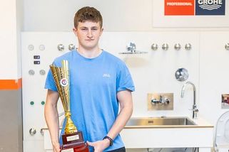 Žák Střední školy řemesel ve Frýdku-Místku vyhrál celostátní soutěž instalatérů