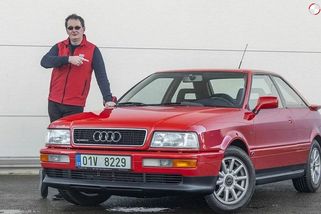 Správné auto pro chudšího veteránistu? Martin Vaculík chválí Audi Coupé B3