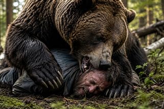 Grizzly mu rozdrtil lebku a trhal mu obličej. Přesto brutální útok v lese Jeremy Evans přežil - Médium.cz
