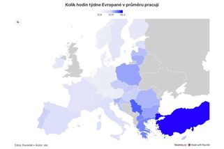 Češi tráví v práci výrazně více času než Němci či Rakušané - Novinky