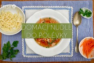 Recept na domácí nudle do polévky jako od babičky | Prima Fresh recepty