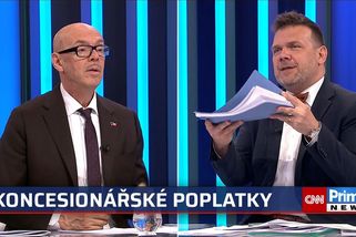 Klempíř: Lidi poplatků zbavím, křik o ničení médií je směšný. Baxa radí hodit ručník do ringu | CNN Prima News