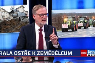 Fiala ostře k zemědělcům: Pod tlakem nejednám. Kdo to se mnou zkusí, nedopadne dobře | CNN Prima News