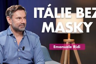 V Itálii už si večer nemůžete vzít ani hodinky, je tam nebezpečno, varuje Emanuele Ridi | FACE TO FACE